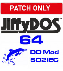 JiffyDOS Mod for Dolphin DOS Kernal SD2IEC enhanced [2015] - PATCH ONLY