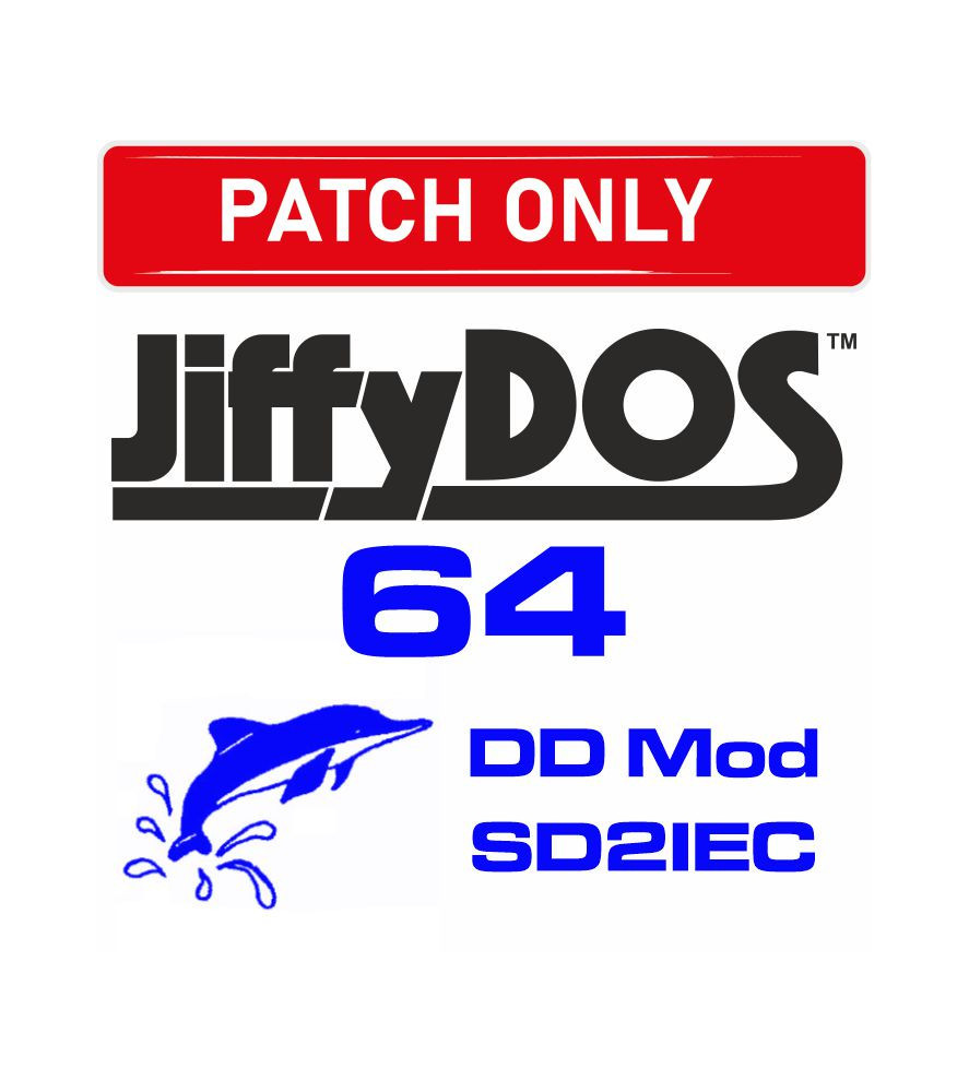 JiffyDOS Mod for Dolphin DOS Kernal SD2IEC enhanced [2015] - PATCH ONLY