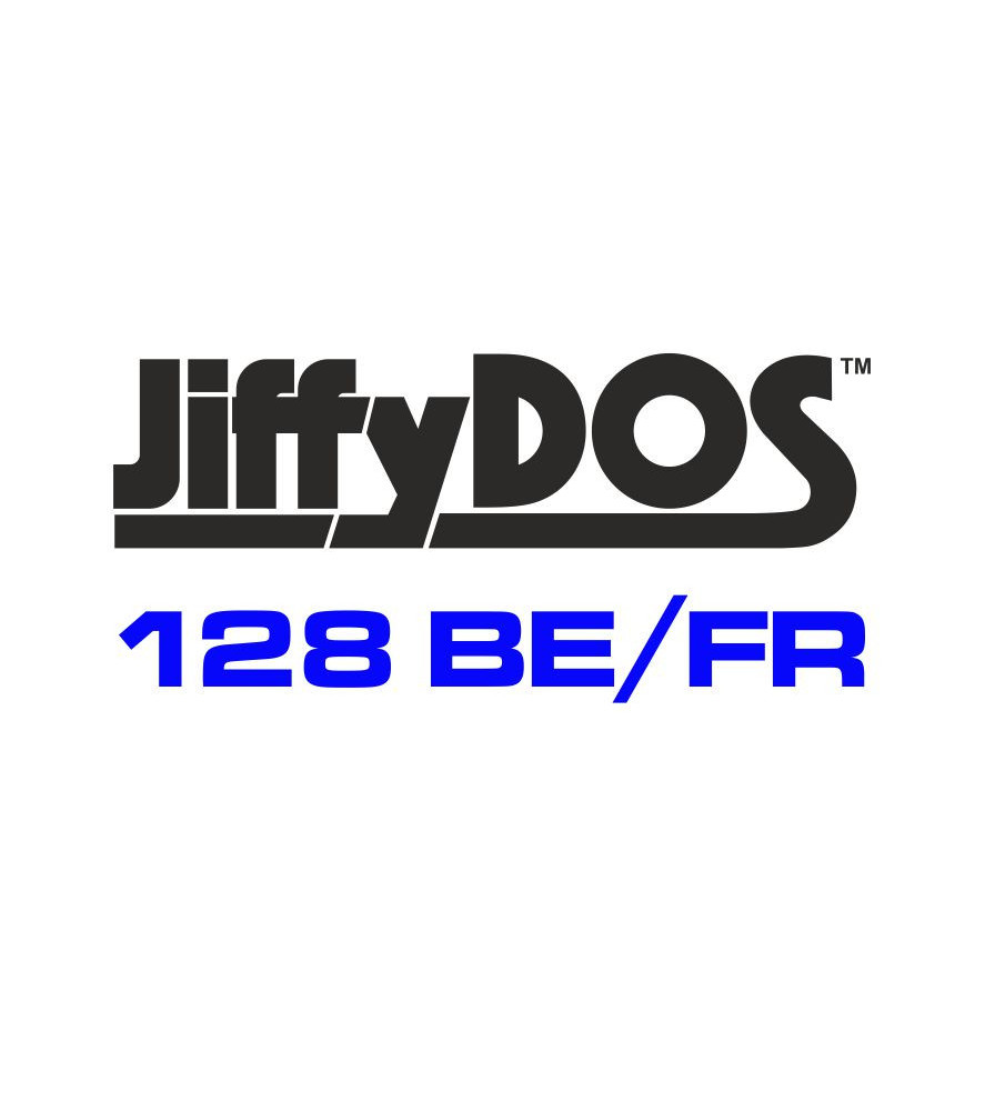 JiffyDOS 128 KERNAL ROM with Belgian/French keyboard layout