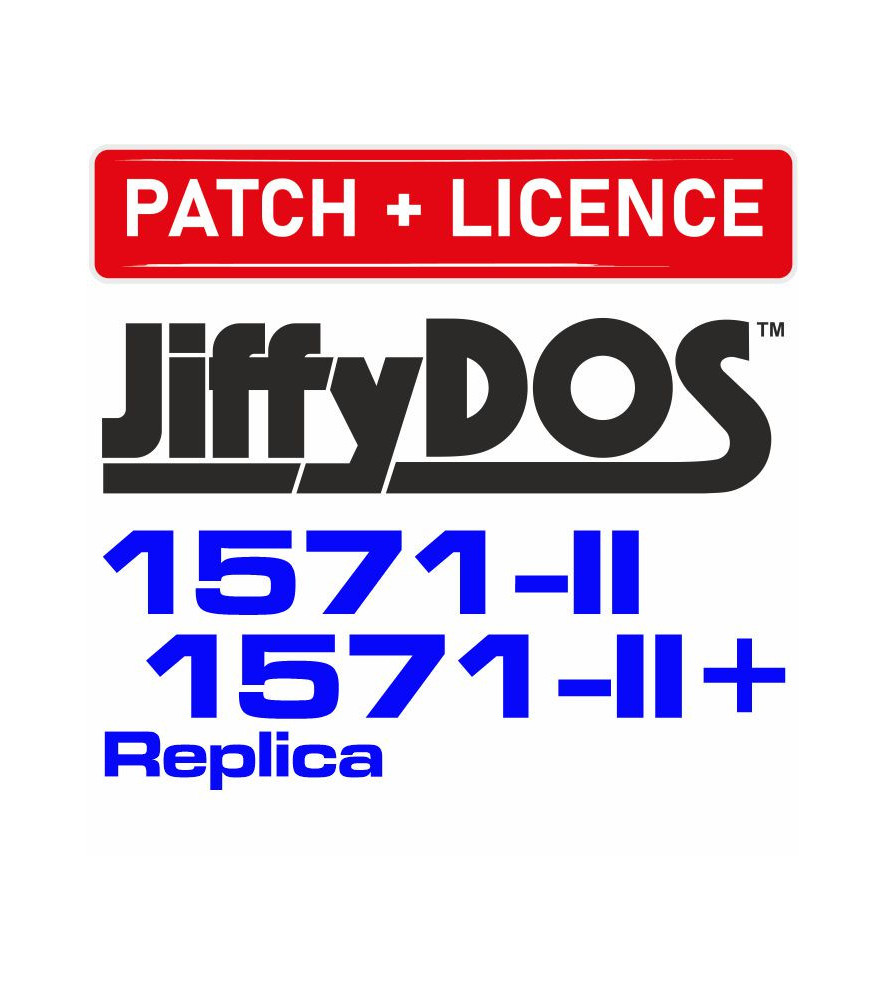 JiffyDOS 1571-II(+) DOS ROM Overlay Image